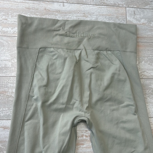 Halfdays Leggings 1X light green - Picture 3 of 5